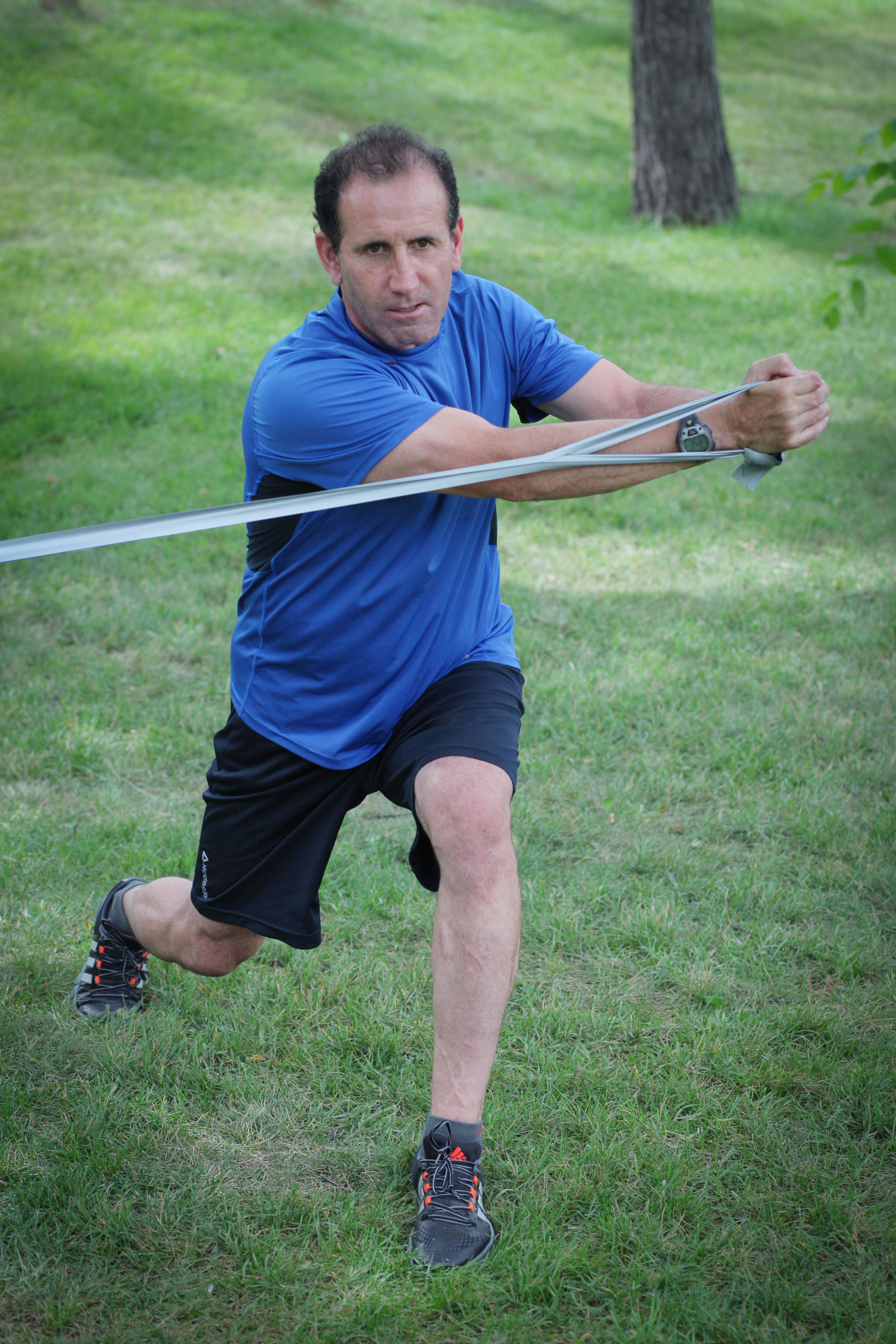Hip Core Rotation Lunge